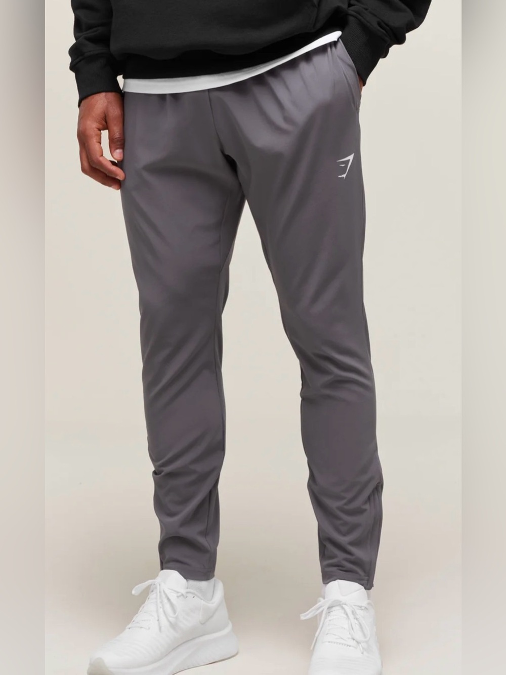 Gymshark Men's Dark Gray Athletic Joggers